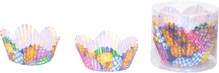 Cápsulas de repostería de colores 11,5 cm – set de 100 uds.
