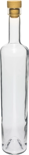 Botella de vidrio MARINA 500 ml con tapón