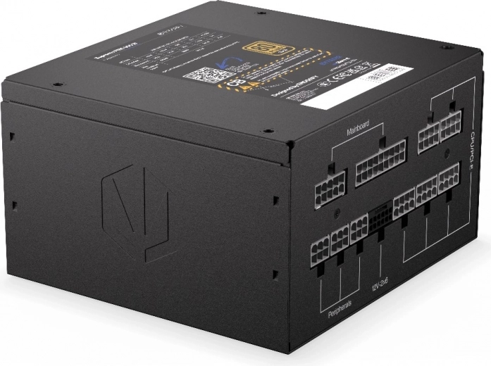 Endorfy Supremo FM6 850 W – fuente de alimentación ATX 3.1 totalmente modular con 80 PLUS Gold