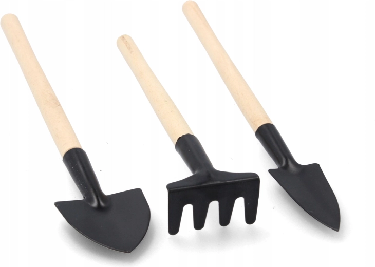 Cabezales metálicos resistentes, cómodos mangos de madera