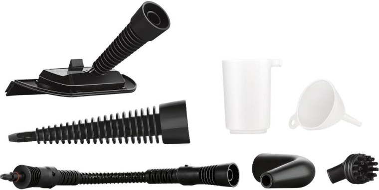 Numerosos accesorios para distintas superficies