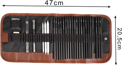 Estuche enrollable para facilitar el transporte