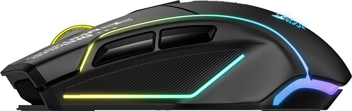 Diseño ergonómico y estilo RGB