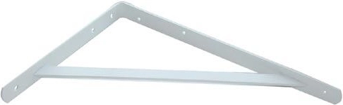 Soporte de consola para estante blanco para alta carga
