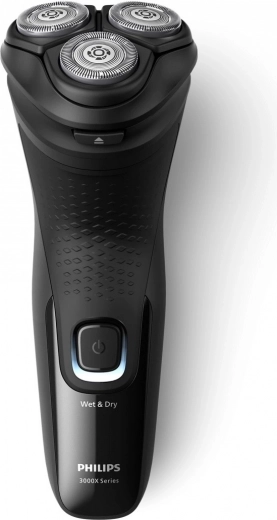 Afeitadora eléctrica Philips Series 3000X para uso en seco y húmedo