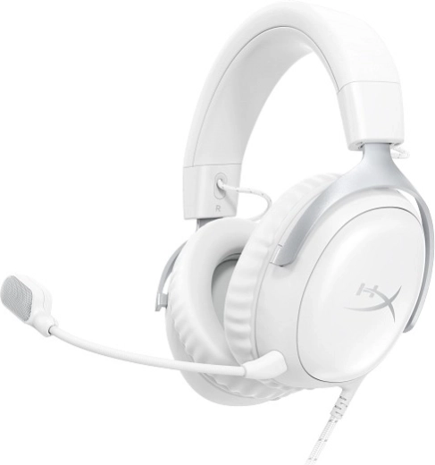 Auriculares gaming HyperX Cloud III blancos