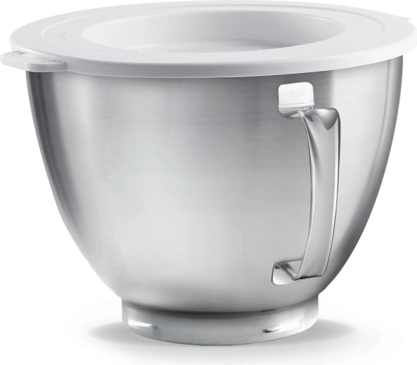 Bol Sencor de acero inoxidable con tapa de 4,5 l para robots de cocina STM