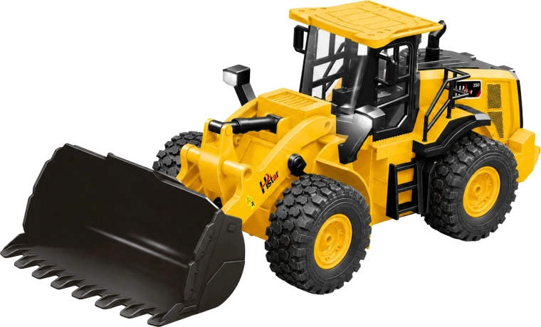 Bulldozer RC teledirigido con mando a distancia - 1 unidad