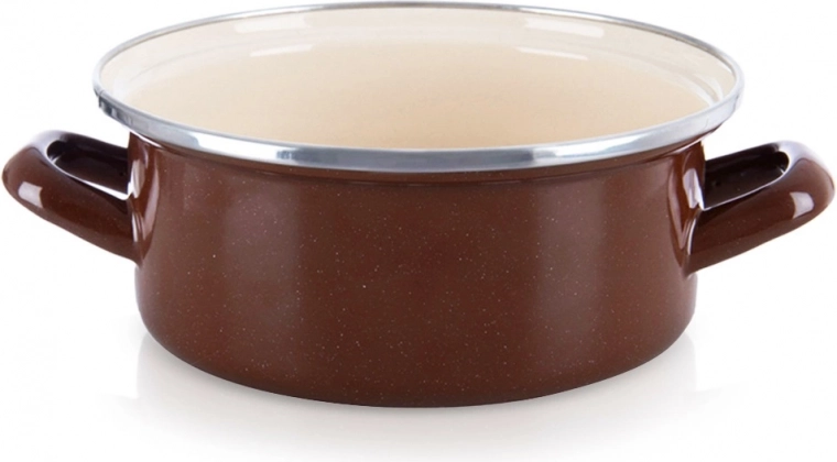 Olla esmaltada Brown 20,5 cm, 2,2 l