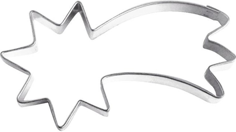 Cortador para galletas cometa 7,5 cm