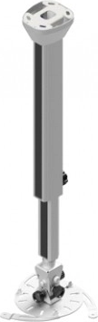 Soporte de techo para proyector PMV300W, blanco, 30 kg, longitud 1000–1700 mm