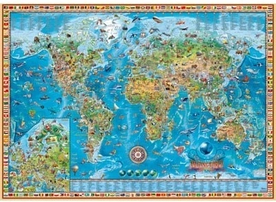 Puzzle HEYE “Mundo asombroso” 2000 piezas