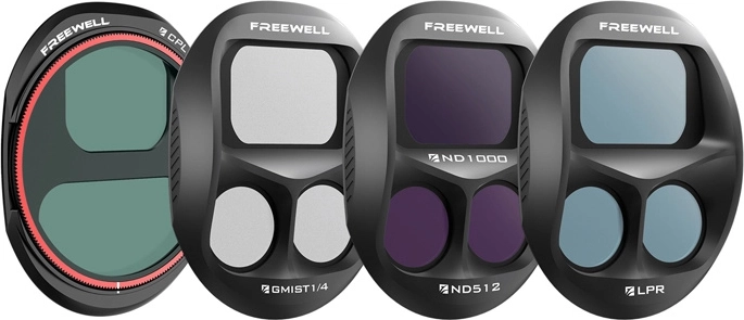 Kit de filtros Freewell para DJI Mavic 4 Pro Everyday (4 uds.)