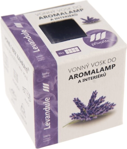 Cubitos de cera perfumada lavanda 8 uds (30 g)