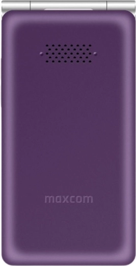 Maxcom MM 835L 4G teléfono móvil morado con tapa y dual SIM