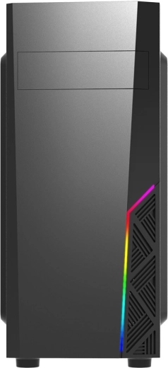 Caja de PC T8 ATX Mid Tower con ventilador de 120 mm y RGB