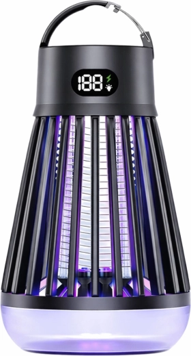Potente atracción UV y 2000 V para un efecto rápido
