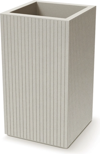 Macetero Coro Square High 40 × 40 × 70 cm arena