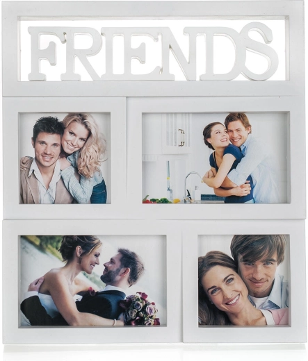 Portafotos FRIENDS para 4 fotos 28 × 31 cm