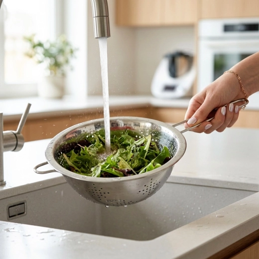 Ideal para enjuagar y colar en cualquier cocina