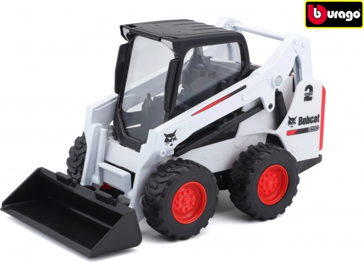 Bburago Bobcat S590 cargadora con cuchara basculante 10 cm
