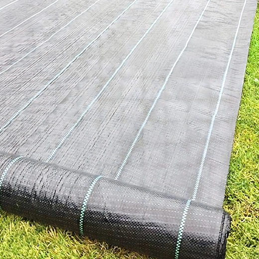 Agrotextil de jardín 70 g/m² 1,6 × 50 m negro UV antihierbas