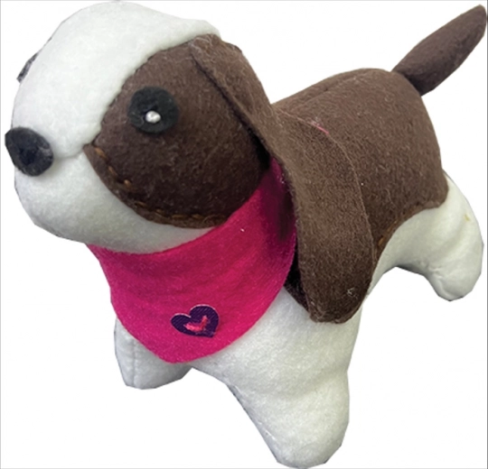 Toys Inn set de costura – perrito de peluche con parches