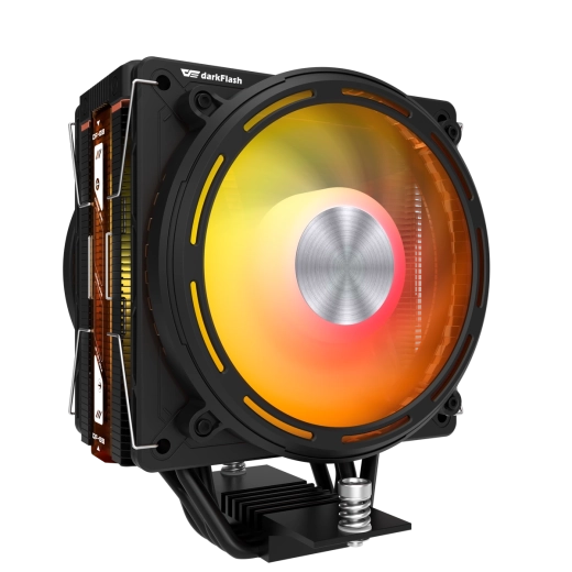 Disipador activo de CPU DarkFlash E400 Plus, negro