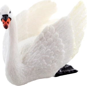 Figura de plástico de cisne 8 cm