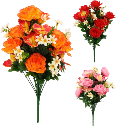 Colores fieles y detalles como en las flores naturales