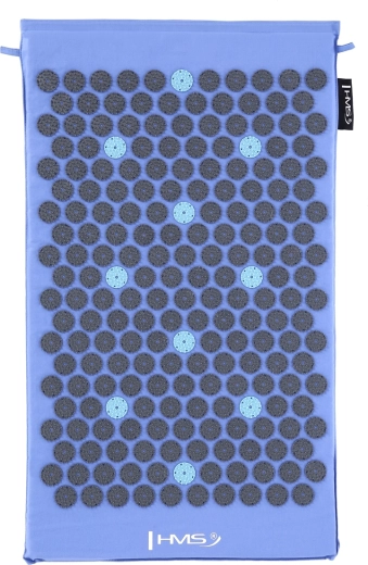 Alfombrilla de acupresión para masaje y relajación, azul