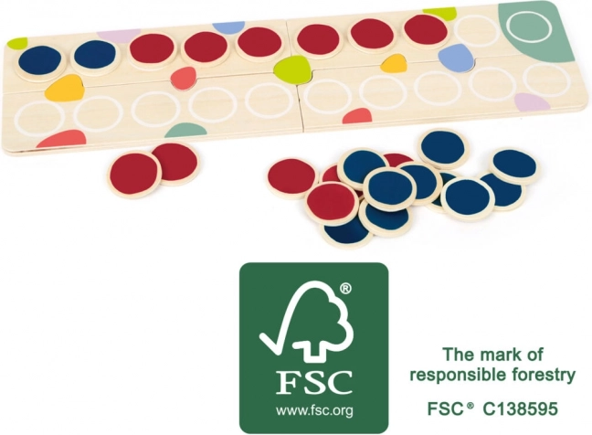 Small Foot ábaco educativo de madera de FSC
