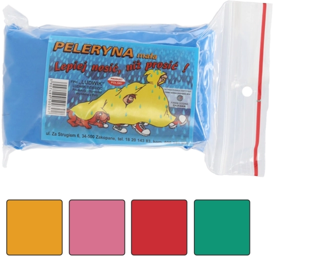 Impermeable infantil para lluvia con capucha, talla universal