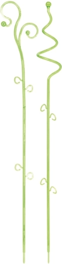 Soporte para orquídeas Decor I, verde transparente, 58,5 cm