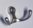 Percha Romero II, cromo mate, 30 × 32 mm