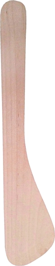 Espátula biselada de madera de haya 30 cm