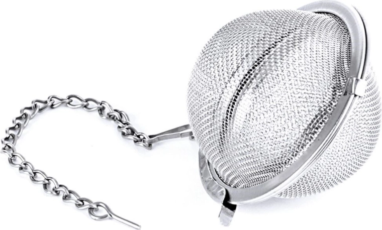 Infusor de té de acero inoxidable con cadena 5,4 cm