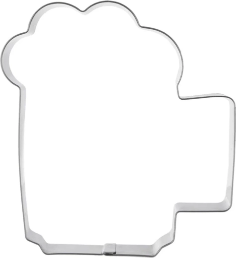 Cortador de galletas de acero inoxidable – jarra de cerveza 10,5 cm