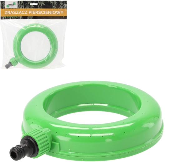 Aspersor circular de jardín para riego suave