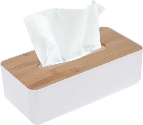 Caja de bambú para pañuelos Orion Whitney