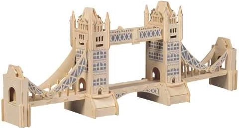 Puzzle 3D de madera Tower Bridge