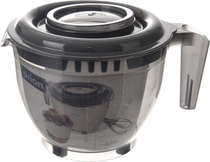 Tapa de dos piezas para una mezcla limpia