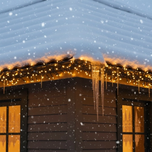 Preparada para el invierno: exterior e interior (IP44)