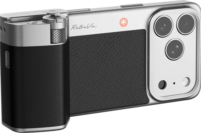 PGYTECH RetroVa kit fotográfico con empuñadura para iPhone 17 Pro