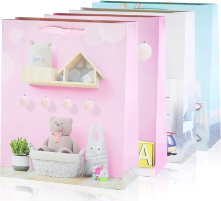 Bolsa de regalo habitación infantil 23 × 18 cm