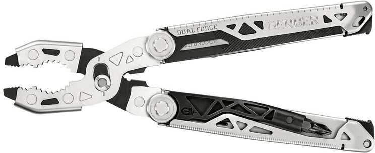 Alicates multifunción Gerber Dual Force, 12 funciones con funda de nailon