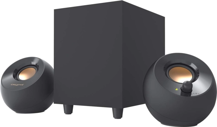 Altavoces Creative Pebble Plus 2.1 USB negros