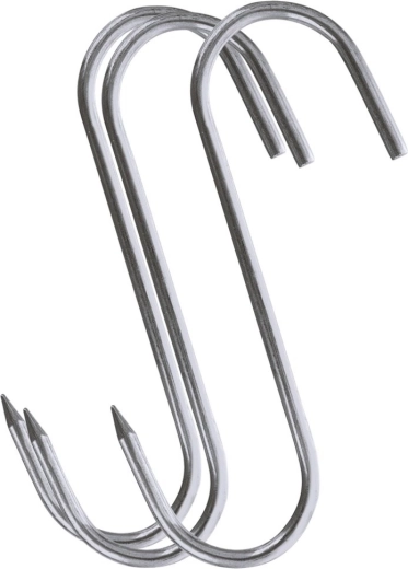 Ganchos para ahumador S 11,5 × 8,5 cm, 3 uds