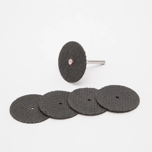 Juego de discos de corte con fibra de vidrio