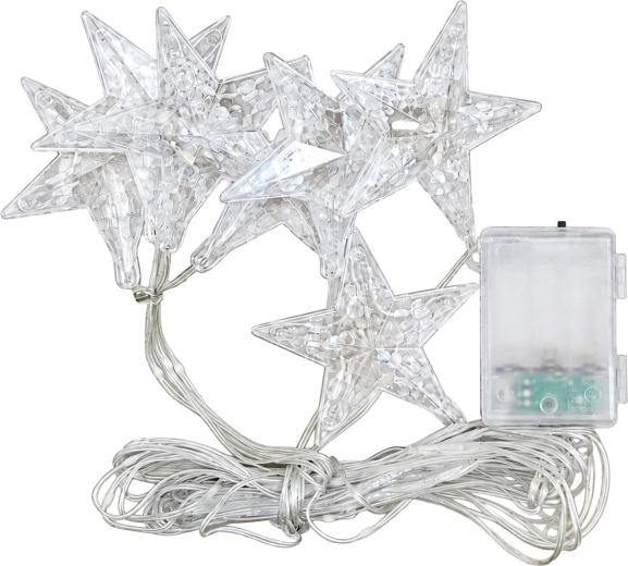 Siete estrellas decorativas